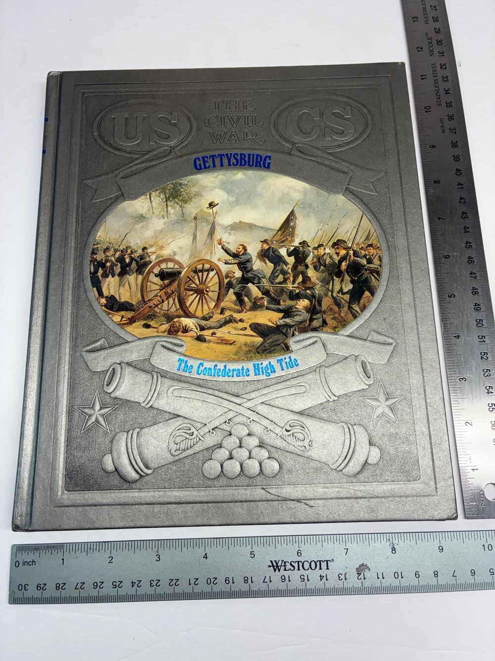 Time Life Civil War Gettysburg Confederate High Tide Hardcover History Book
